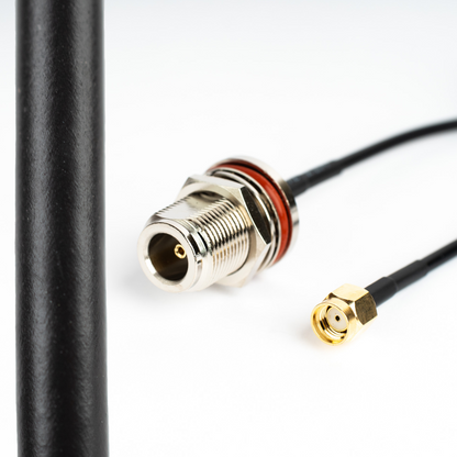 RP-SMA Male to N-Type Female 30CM Outdoor Cable for Seeed SenseCAP P1 Pro Solar Node