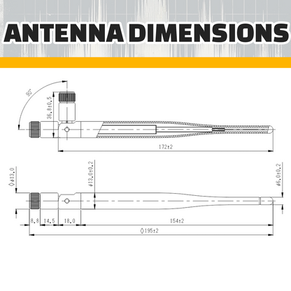 Antenna for Meshtastic US915MHz SMA