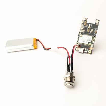 Panel-Mount Switch for WisBlock, IP67 Waterproof, JST Connectors