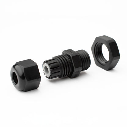 Cable Gland, Hummel, 2-5mm cable, PG7, CD07AR-BK