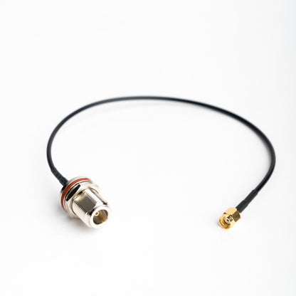 RP-SMA Male to N-Type Female 30CM Outdoor Cable for Seeed SenseCAP P1 Pro Solar Node