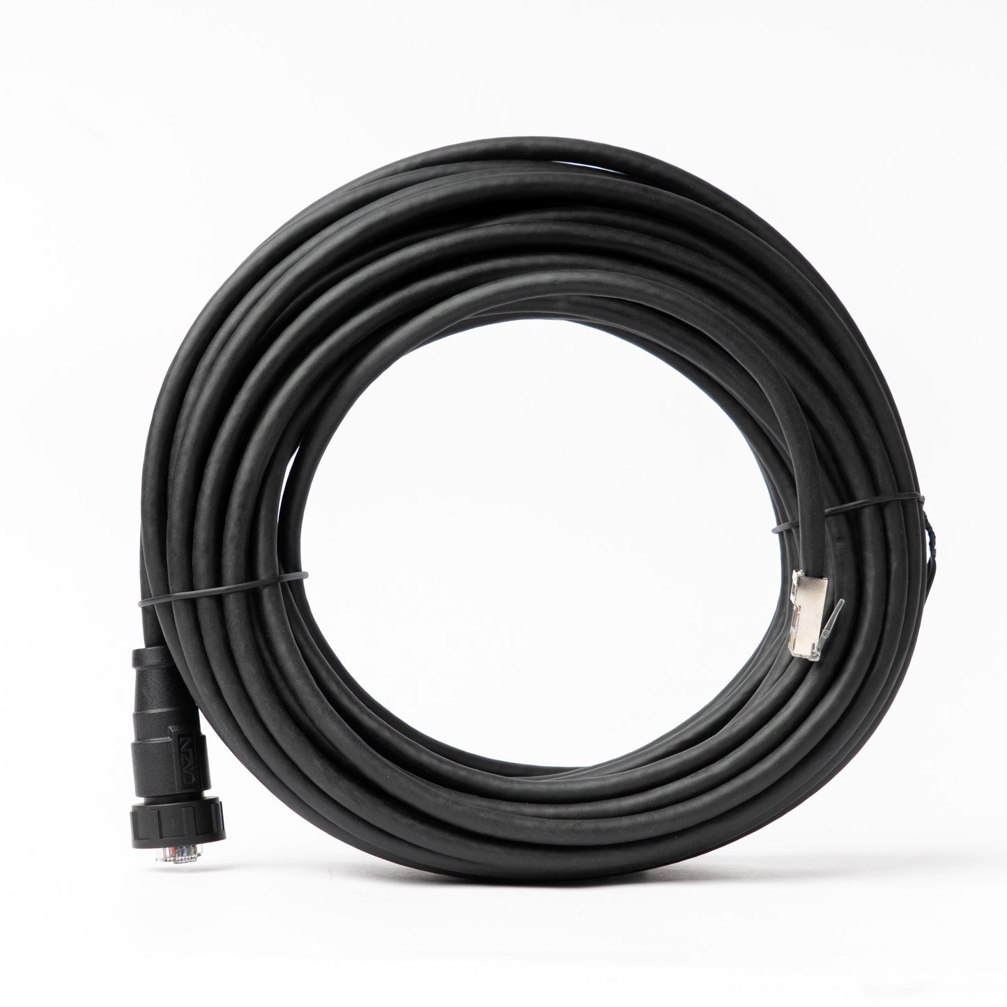 RJ45 Industrial Outdoor Cable - IP67 Threaded Waterproof Connector