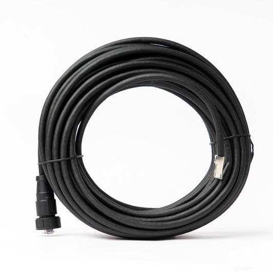 RJ45 Industrial Outdoor Cable - IP67 Threaded Waterproof Connector