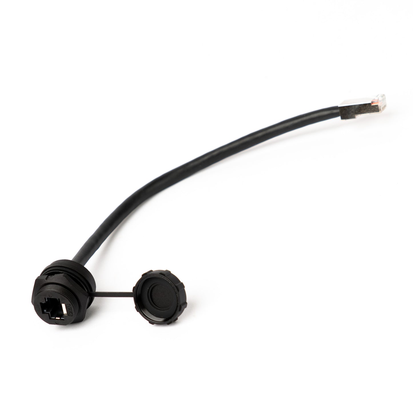 RJ45 Bulkhead Waterproof Cable 20CM