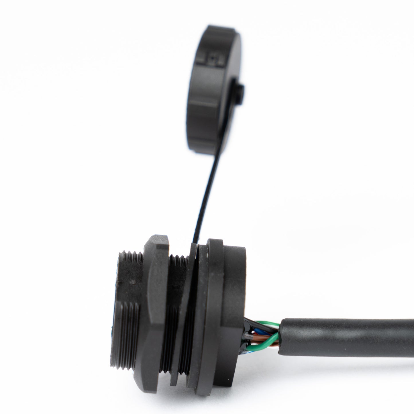RJ45 Bulkhead Waterproof Cable 20CM