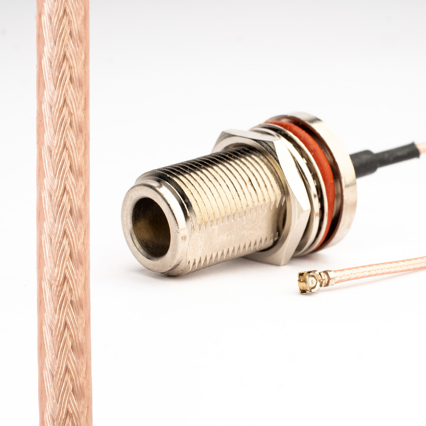 Antenna Cable - RG178 - IPEX-F TO N-TYPE-F Waterproof 15CM